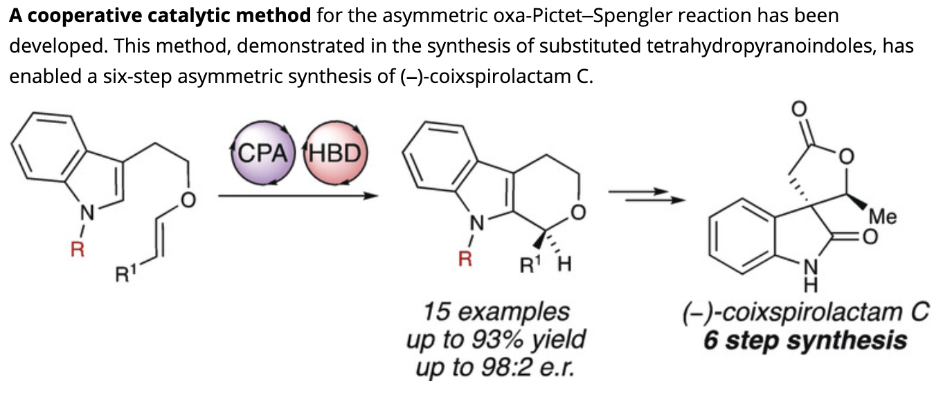 Cooperative Catalysis System for Enantioselective Transformations of Oxocarbenium Ions
